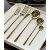 Набор из 36 вилок, ложек, ножей Asil, золотой