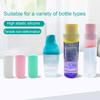 Travel Bottle Sleeve Leak Proof High Elastic Stretchable Travel-friendly Portable Silicone Bottle