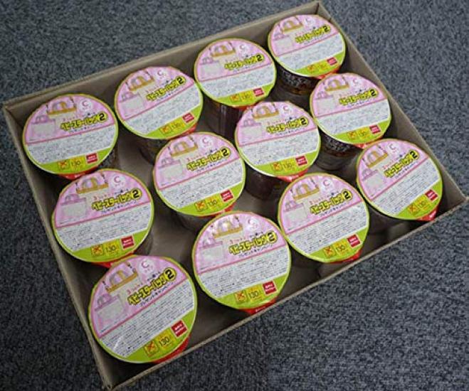 Oyatsu Company Baby Star Якисоба Мару Соус Вкус 59 г x 12 шт. Легко выбрать сытную закуску [Официальный] (укусить чашку, вверх, еда)