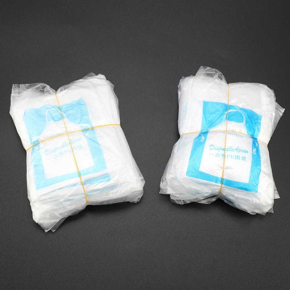 25шт одноразовый водостойкий многофункциональный кухонный фартук для мужчин и женщин (для взрослых)