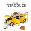 1/32 Beetle 1995 Классический Автомобиль Сплав Модель Автомобиля Звук и Свет Оттяжка Детская Игрушка Коллекционные Предметы Подарок на День Рождения