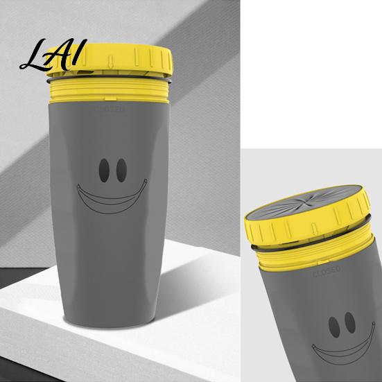 Twist Cup with Straw Portable Twizz Leak-Proof Travel Mug Dual-layer Insulated Scald-proof