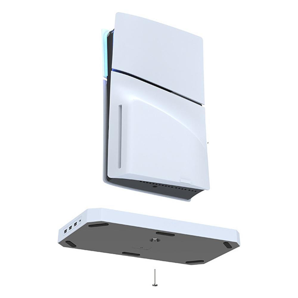 IPLAY HBP-584 Для Sony PS5 Slim Digital/Disc Edition Охлаждающая подставка Двойная зарядная станция для контроллеров Держатель для гарнитуры