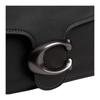 COACH Soft Tabby Smooth Leather Shoulder Bag Medium Women's Black CAM98-V5BLK
