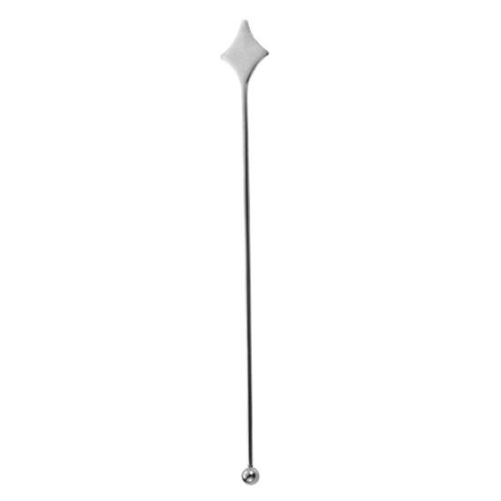 Stainless Steel Mixing Stick, Spade, Heart, Diamond, Club Shaped, Cute Fruit Swizzle Stirrers, Cocktail Stirring Sticks for Whiskey Juice Coffee