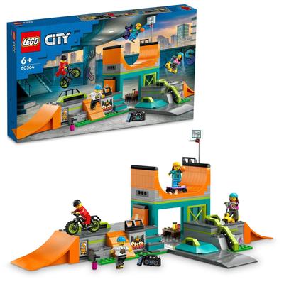 LEGO Городской скейт-парк 60364 Игрушечный блок Настоящее здание Города Мальчики Девочки 6 лет ~