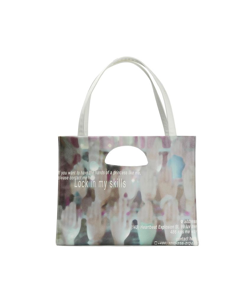 Grailz Which Finger Tote Bag [Mint]