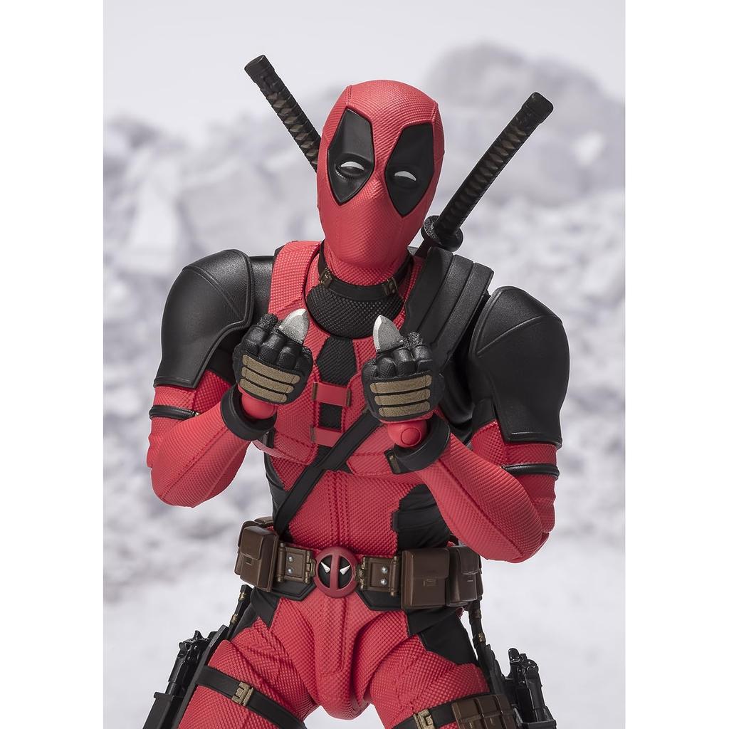 TAMASHII NATIONS С.Х.. Figuarts Дэдпул – Дэдпул и Росомаха | 155мм ПВХ и АБС Раскрашенная Экшн-фигурка