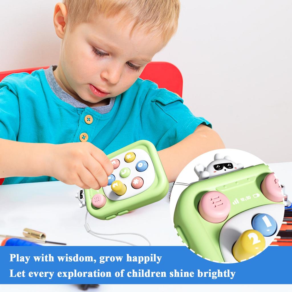 Game Toys For Kids Ages 3 To12, Handheld Whack A Mole, Sensory Toys For Travel, Road Trip Activities, Car Games, Toddlers