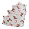 XS-2XL Soft Cotton Full-Coverage Dog Pajamas Greyhounds Dinosaur Print Stretchy Breathable Dog Winter Clothes Overalls