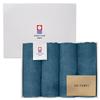 Imabari Face Room Dry Odor Сделано в Японии Запах Высокого Качества Эффективен даже после стирки 88 см x Ash 4 шт Полотенце, Полотенце, Профилактика, SU-TOWEL+