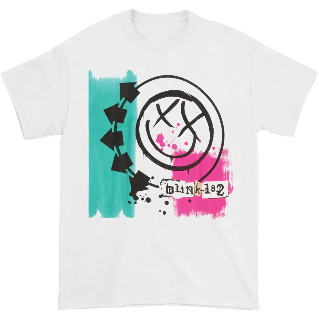 Blink 182 Blink 182 Punk Band Casual T-Shirt Men's and Women's Luxury Band Brand Top 2026