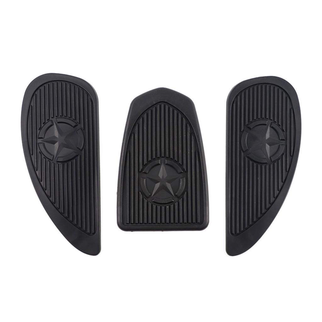 Накладка на бак мотоцикла Универсальная накладка на бак Наклейка Резиновая защита бака Противоскользящая накладка Простая установка Универсальная