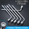 Hexagonal Head Lug Wrench L Type Socket Lug Wrench Standard Tool Tire Wrench  Car Repair