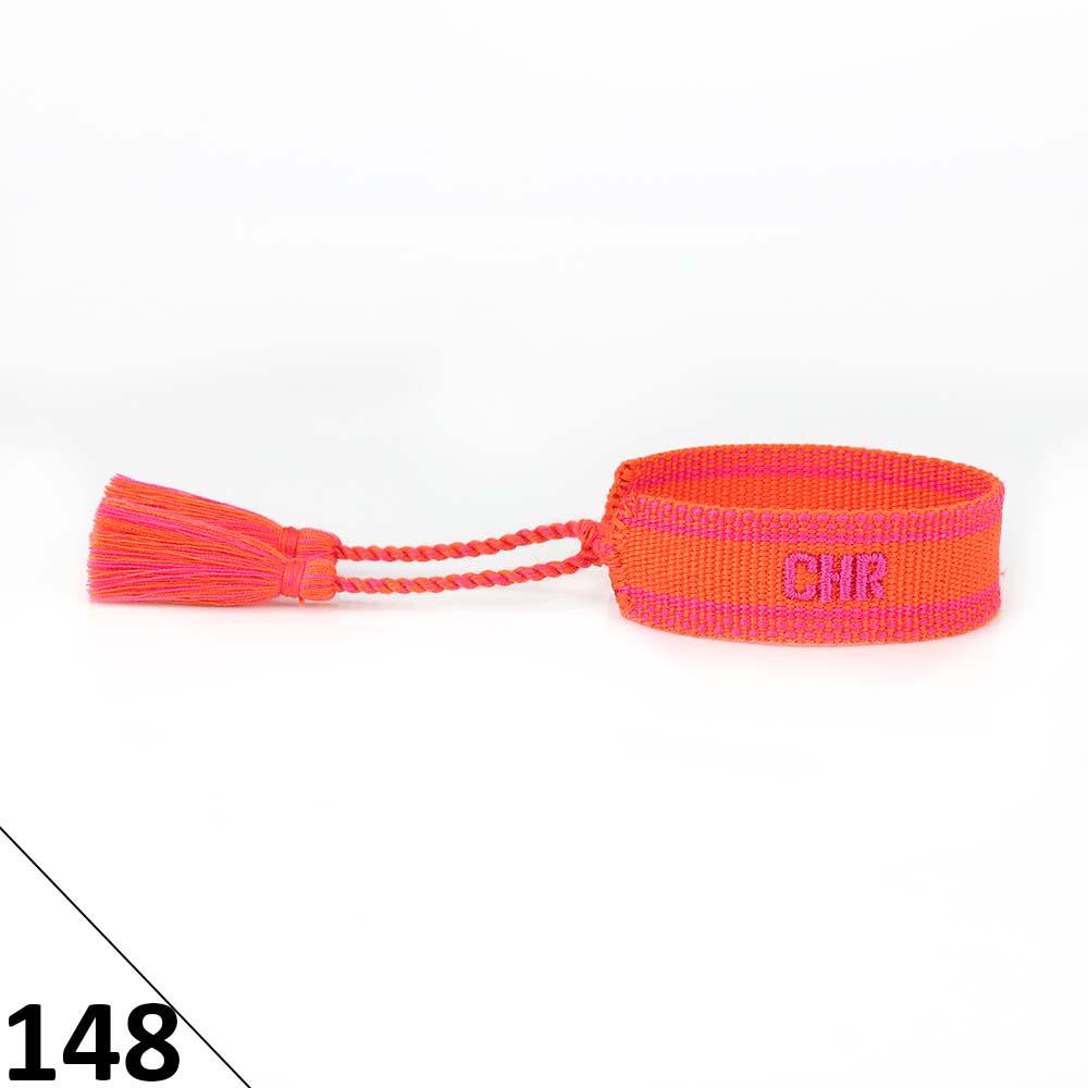 Браслет дружбы ручной работы с вышивкой и кисточками для женщин