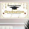 Украшение для выпускного, хорошее универсальное очаровательное поздравление, баннер для выпускников, баннер для поздравлений, баннер для выпускной вечеринки, реквизит для фотосъемки, фоновый баннер