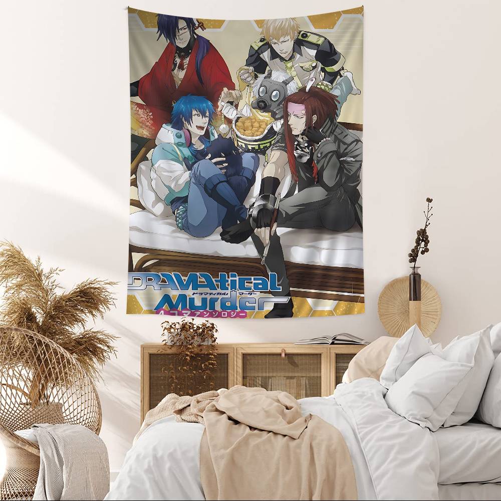 DDRAMAtical Murder Hippie Wall Hanging Tapestries Bohemian Wall Tapestries Mandala INS Home Decor