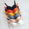 Women's Glossy Bras One Piece Seamless Women's Underwear No Steel Ring Seamless Slip Bra