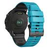 For Suunto 9/9 Baro/7 Silicone Watch Band 24mm Dual Color Textured Replacement Watch Strap