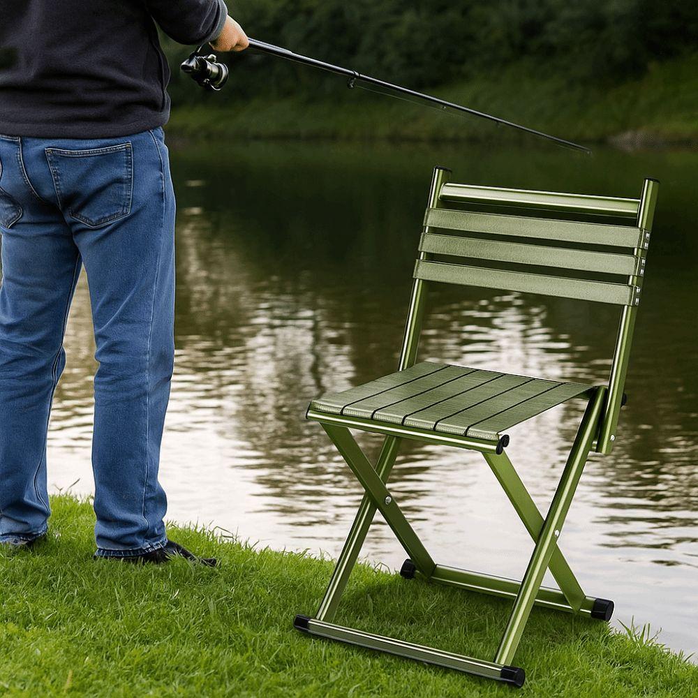 Strong Load-bearing Camping Stool Wear-resistant Patio Seat Portable Folding Chairs Riding