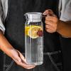 Transparent Water Bottle Large Capacity Juice Cold Water Bottle New Juice Bottle