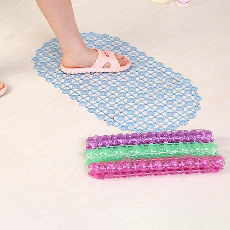 Household Non-Slip Mat Pvc Bathroom Mat With Massage Suction Cup Carpet Supplies