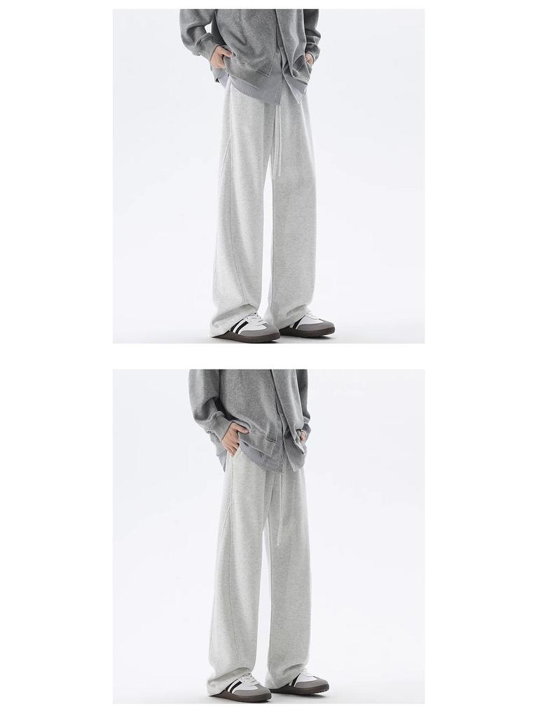 Men's Casual Japanese Wide-Leg Pants - New Spring/Autumn Slim, Loose-Fit, All-Match Style.