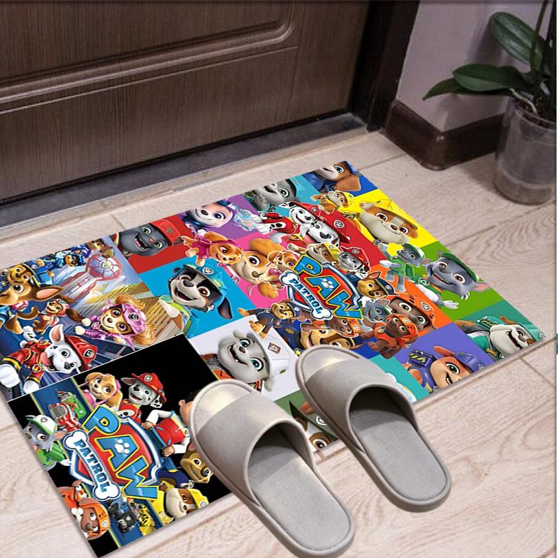 PAW Patrol Pattern Rug, Indoor/Outdoor Mat, for Picnic, Gameroom, Bedroom, Office, Living Room, Home Decor Carpet, Birthday Gift