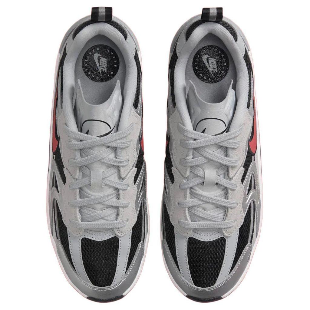 Nike Кроссовки женские Jam Metallic Silver University Red серо-черные FN0314-005
