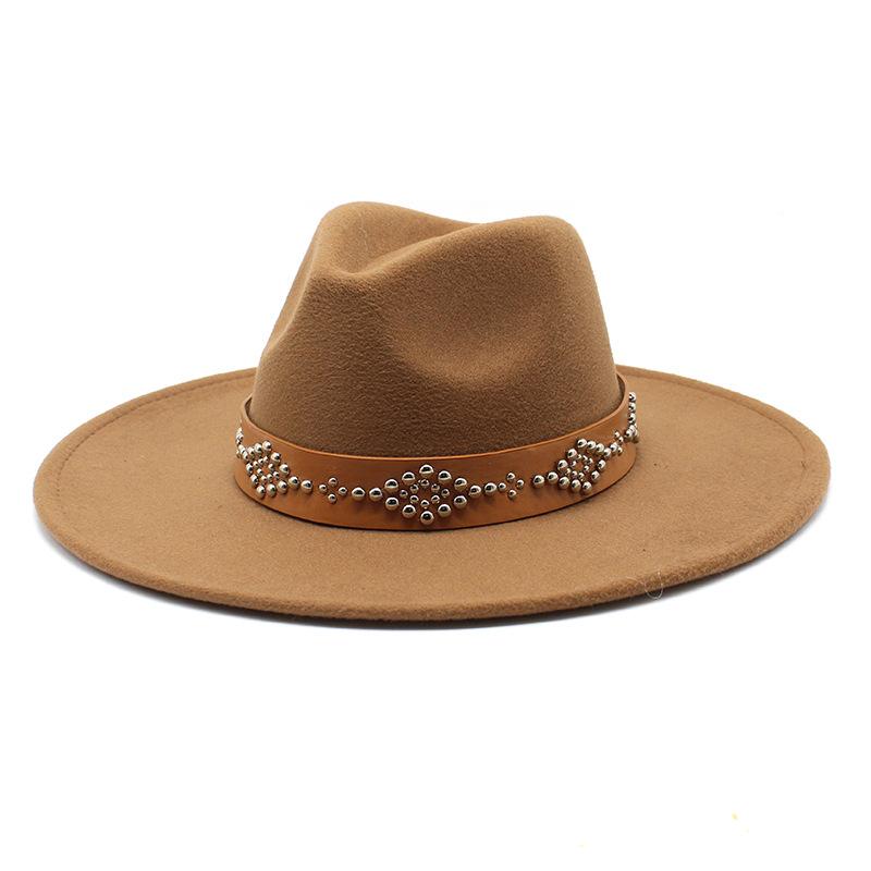 2022 шляпа Федора для женщин, шерстяная фетровая шляпа в стиле ретро, ​​джазовая шляпа с широкими полями 9,5 см, церковная свадебная шляпа, уличная модная черная кепка под платье