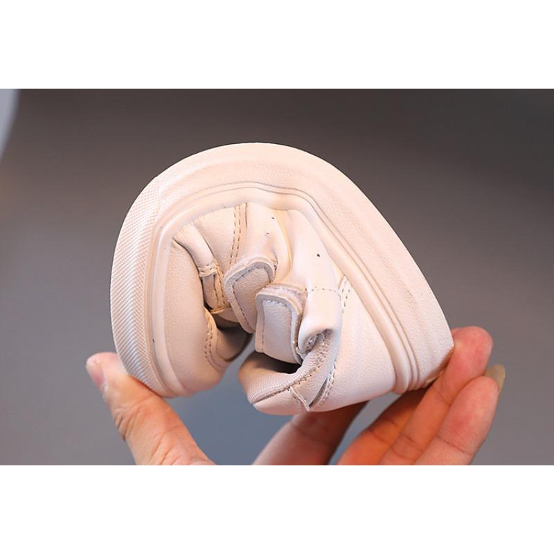 Новые детские туфли белого цвета для мальчиков и девочек, детская обувь для отдыха, школьные туфли для выступлений, белые туфли