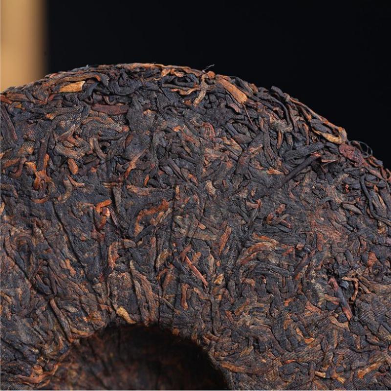 357g Yunnan Ripe Pu-erh Tea Cake Bada Mountain Puerh Cooked Tea Pu'er Black Tea