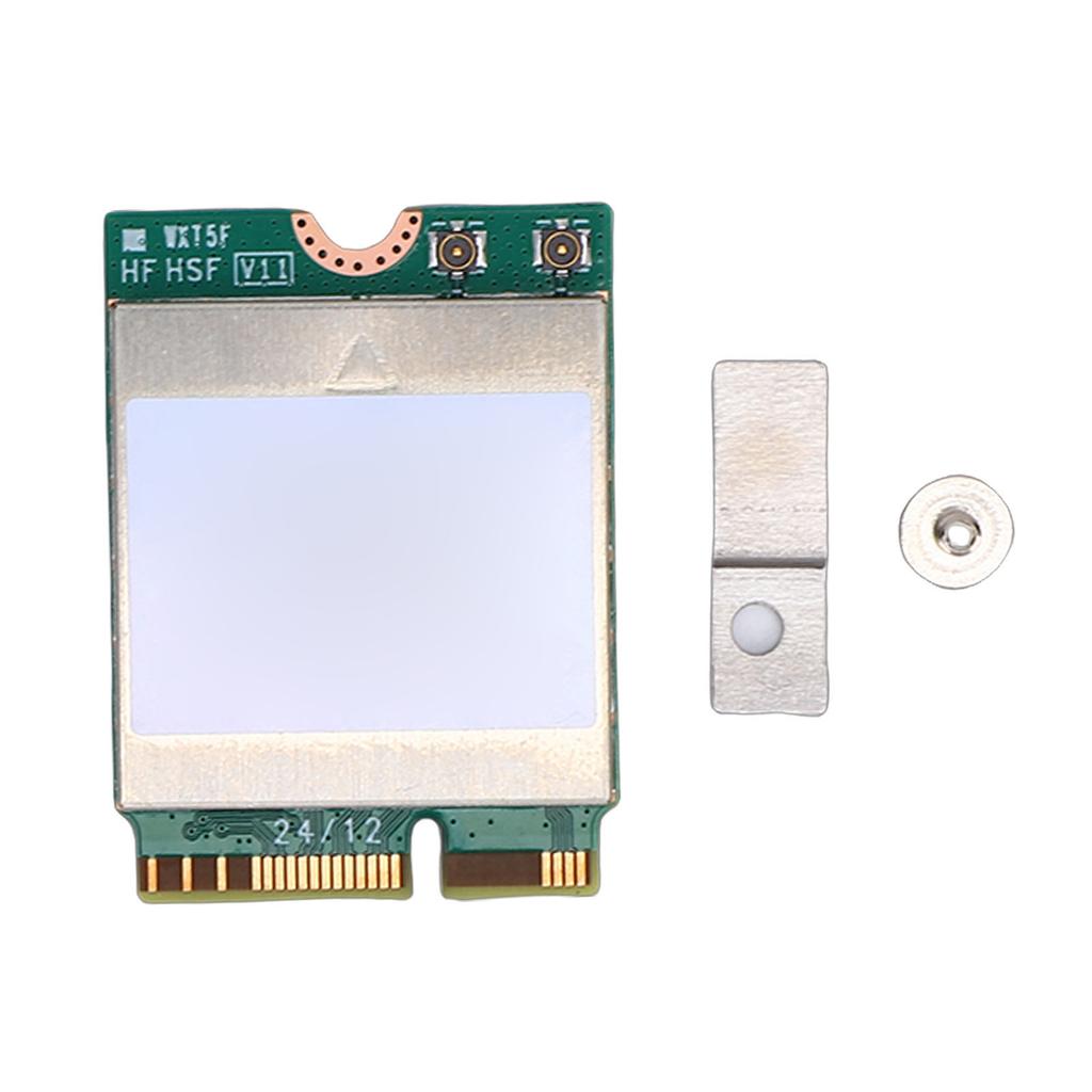 WiFi 6E Wireless Card Bluetooth 5.2 2.4GHz 5GHz Dual Band 1800Mbps Laptop Network Adapter Support for Windows 10 11