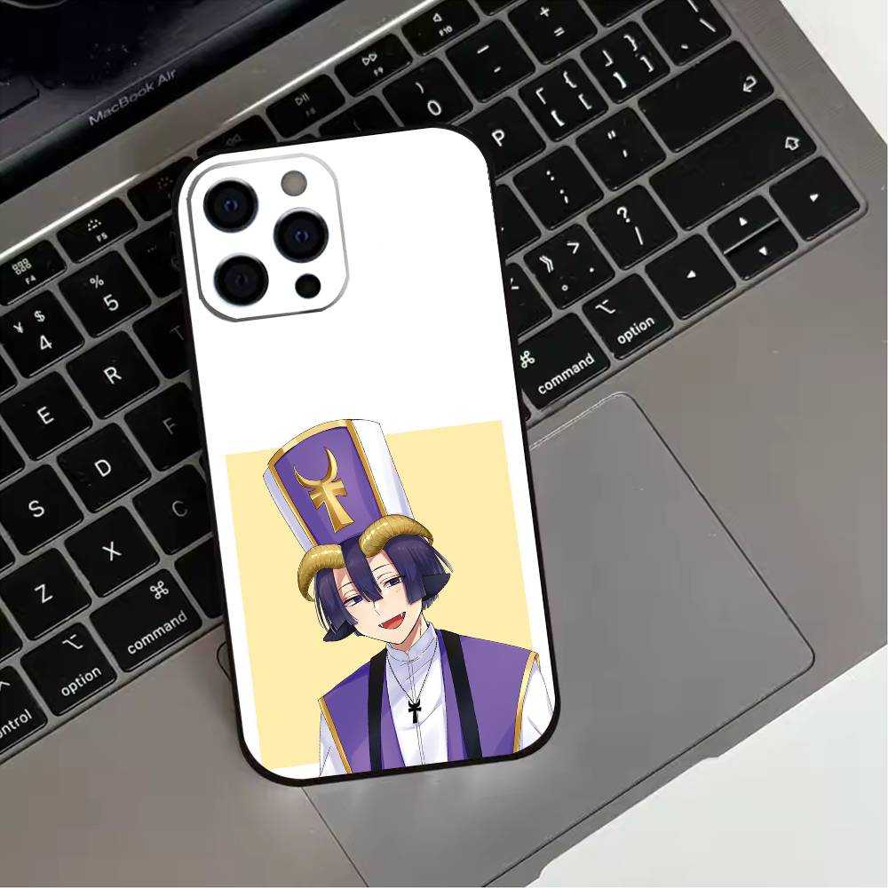 S-Сонный Демон C-Замок Чехол для Телефона Для iPhone 17,16,15,14,13,12,11 Plus,Pro Max,XS,Мягкий Силикон Черный Чехол