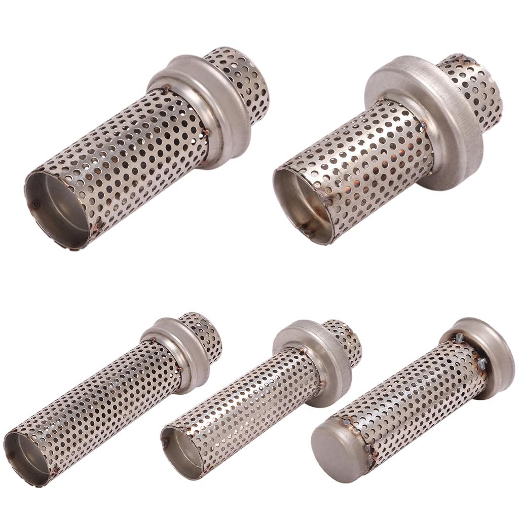 Stainless Steel Exhaust Tube Universal Fit Motorcycle Exhaust Pipe Noise Reduction DB Insert for Motorbike Scooter
