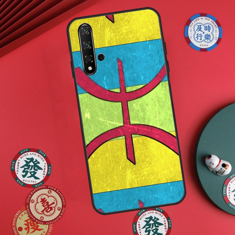 Амазигский символ Берберская академия Для Huawei Nova 11 Pro 9 10 SE Y70 Y60 Y90 Y61 Y91 Y73 Y72 12s 12i 11i 8i P30 P40 Lite Чехол