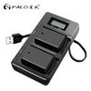 PALO Зарядное устройство для аккумулятора камеры NP-FW50 npfw50 fw50 LCD USB двойное зарядное устройство для Sony A6000 5100 a3000 a35 A55 a7s II Alpha 55 Alpha 7 A
