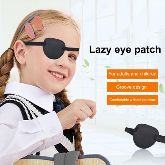 Повязки на глаза для детей, гибкий дизайн, удобные защитные покрытия для глаз, универсальный уход за одним глазом, приятная для кожи защита глаз для детей