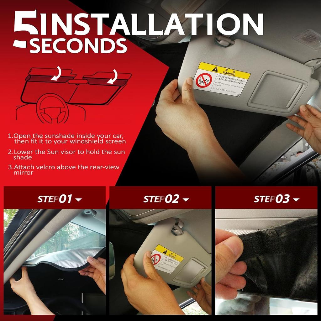 Солнцезащитный козырек на лобовое стекло для Ford Escape SUV 2013-2019, складной солнцезащитный козырек на переднее окно, автомобильные аксессуары, изготовленные на заказ