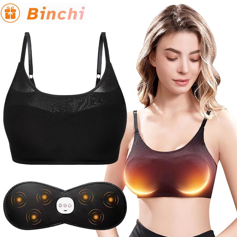 Электрический массажер для увеличения груди, вибрационный массажер для груди, инструмент для увеличения груди, стимулятор тепла для груди, уход за здоровьем