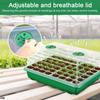 5 шт. лотков для выращивания семян на 240 ячеек с куполом для увлажнения, лотки для выращивания семян для начала посадки семян, лотки для проращивания растений