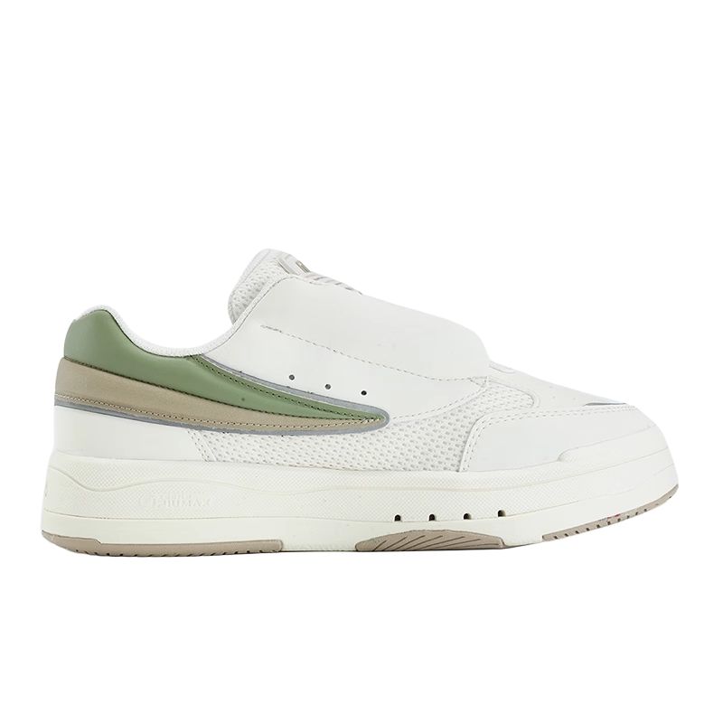 Fila Mix Fabric Synthetic Leather Thick Sole Casual Wear Durable Low Top Skate Shoes Women Sneaker Off-White F12W334201FWW