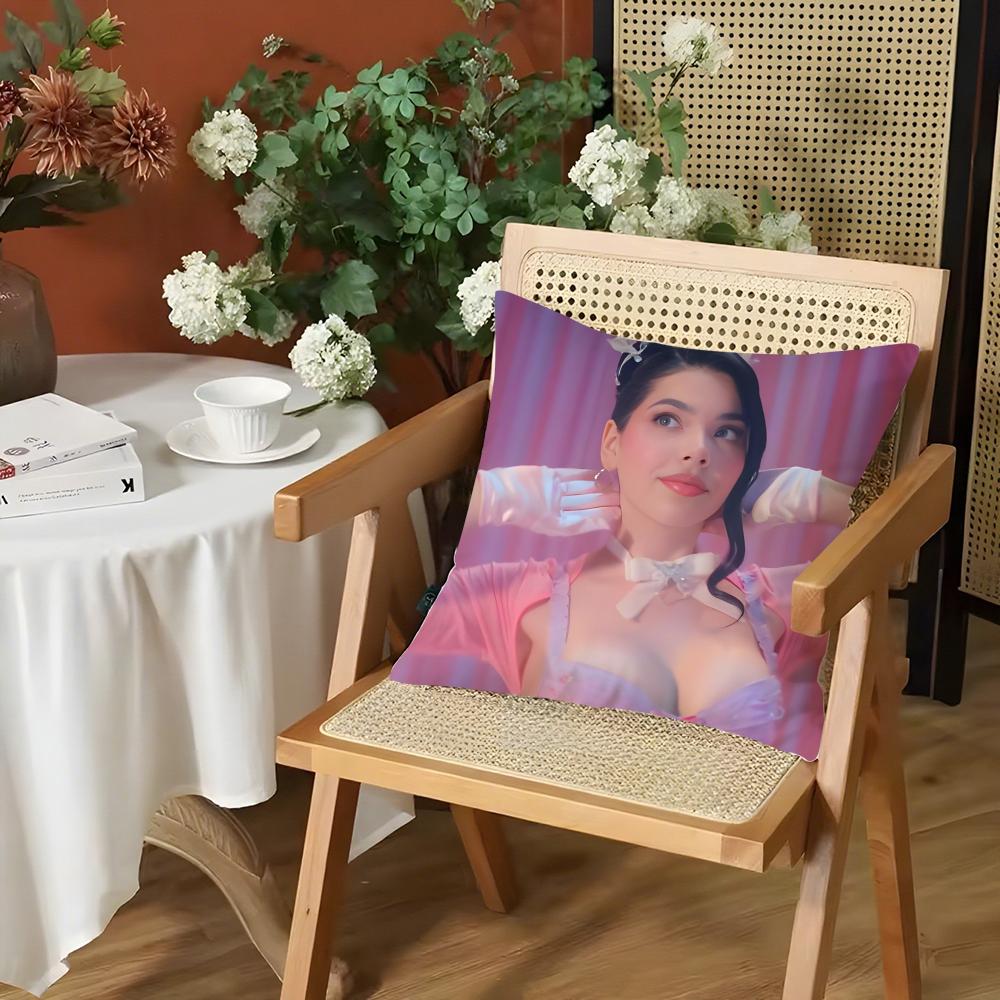 Чехол для подушки Singer KKenia OS Cushion Cover, шелковистый короткий плюш, скрытая молния, пылезащитный, для диванной подушки, для домашнего декора