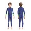 Kids 3mm Neoprene Wetsuit Diving Surfing Swimming UV Protection Long Sleeve Full Body Suit Boys Girls