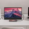15,6-дюймовый портативный FHD IPS дисплей-монитор, Plug and Play, расширенный экран для ноутбука, совместим с USB-C/HDMI, для аксессуаров ноутбука
