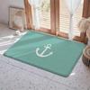 Style S Nautical Floor Mat Eco  Flannel Doormat Non Slip Odorless Indoor Floor Rug Soft Short Plush Home Mat