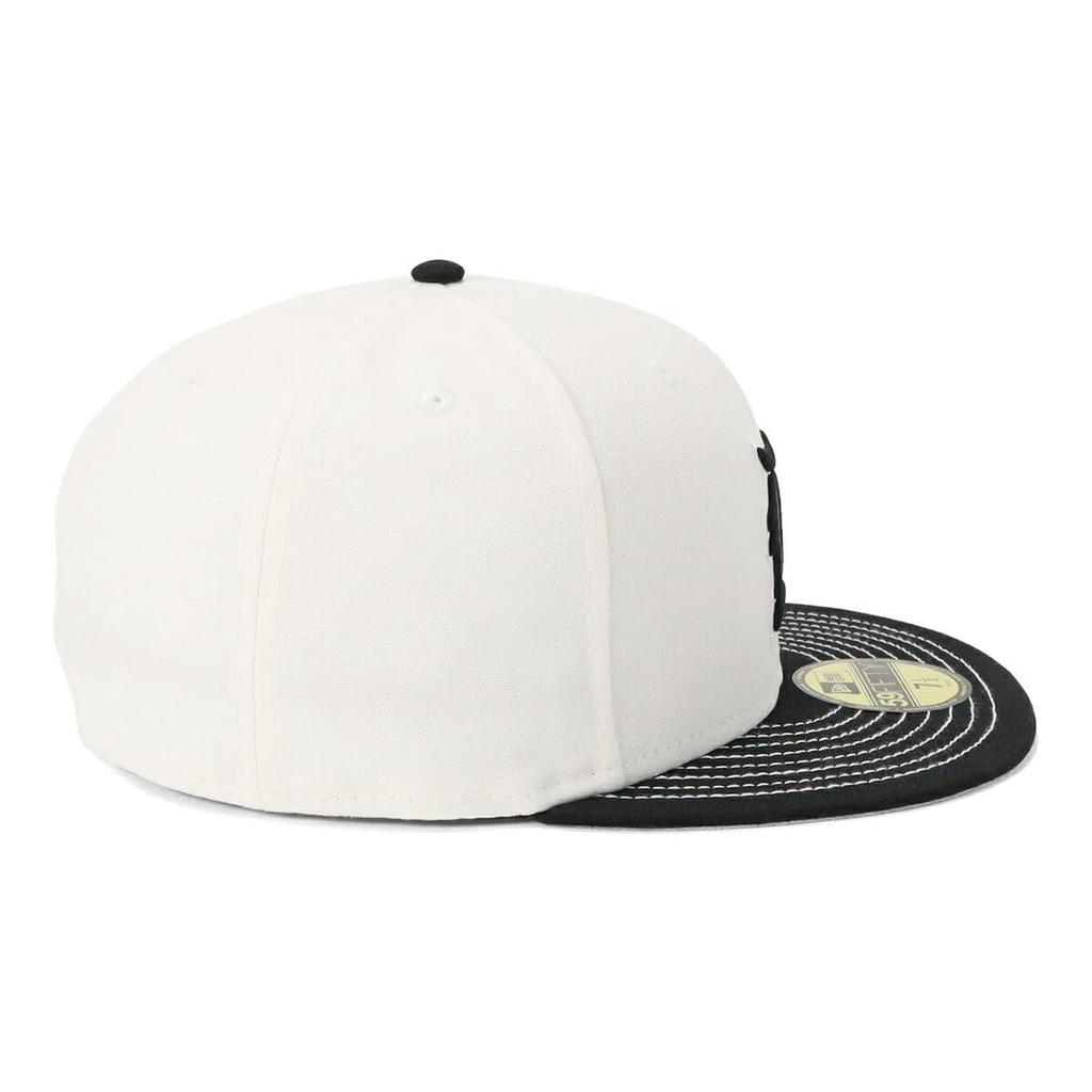 New Era 59FIFTY MLB Duck Canvas DET Size 7 DUCK DETTIG IVR 14388862 NER36C0387 Two-Tone Cap, Ivory/Black, 3/8 (5950 BLK)