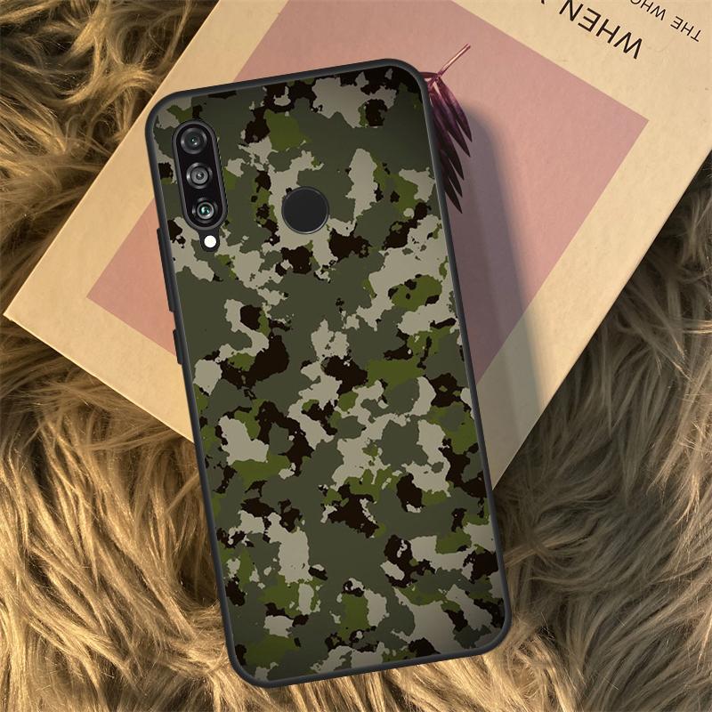 Военный Камуфляжный Рисунок Для Huawei Nova 3i 7i 8i 11i 12i 9 10 SE Y60 Y61 Y70 Y72 Y73 Y90 Y91 P20 P30 P40 Lite Чехол