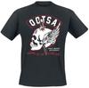 Футболка QOTSA Skull Queens of The Stone Age Мужская Женская Металл Рок Группа Графическая Футболка 100% Хлопок Летний Уличный Топ