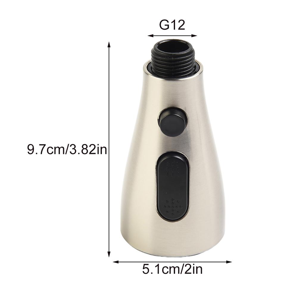 Аэратор для крана с 3 функциями, распылительная головка, барботер, распылительная головка G1/2, водосберегающая мойка, универсальная насадка для крана, кухонные принадлежности